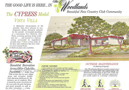 The Woodlands introduces the “Cypress” Model