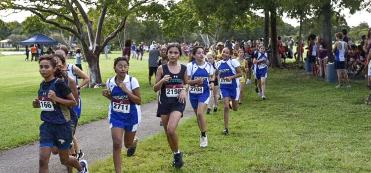 Margate Middle School Cross Country Competes at Tradewinds Park