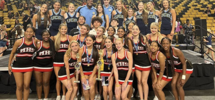 Monarch High School Cheerleading Team Wins 1st Place in Routine at UCA Camp