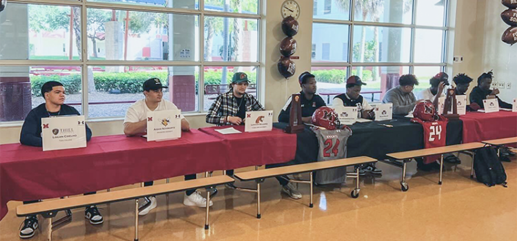 10 Monarch Football Players Officially Sign; 2 More Announce Commitment