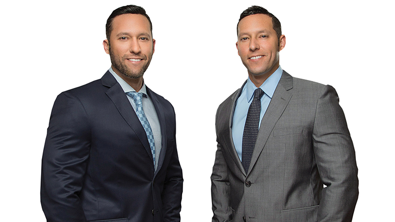 Twins Theodore and Russell Berman of the Berman Law Firm.