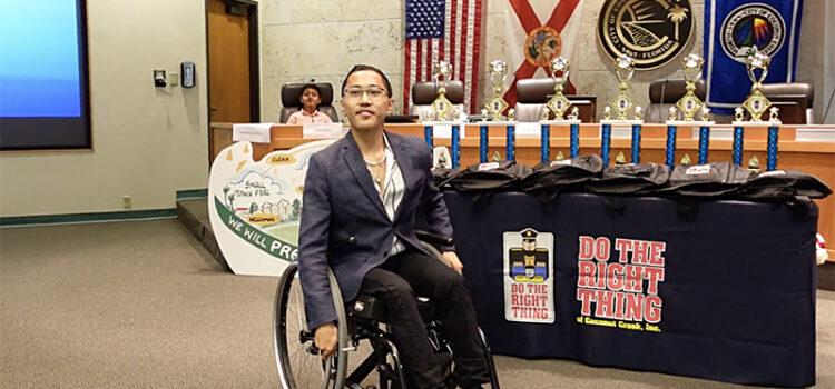 Coconut Creek Student Wins Scholarship For Disability Rights Advocacy Work