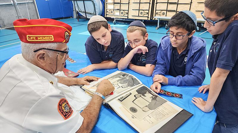 Lubavitch Hebrew Academy Honors Nation's Heroes on Veterans Day