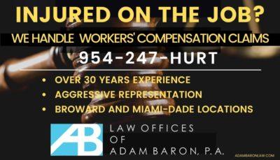 adam baron workers compensation law