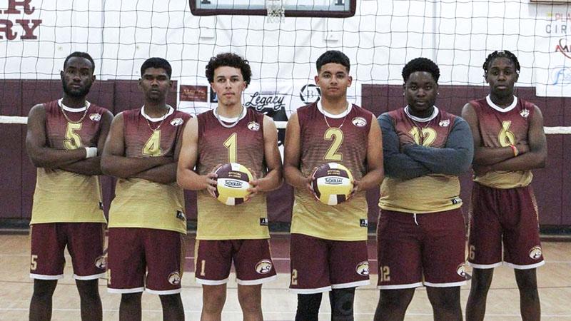 Coconut Creek Boys Volleyball Team. {Courtesy}