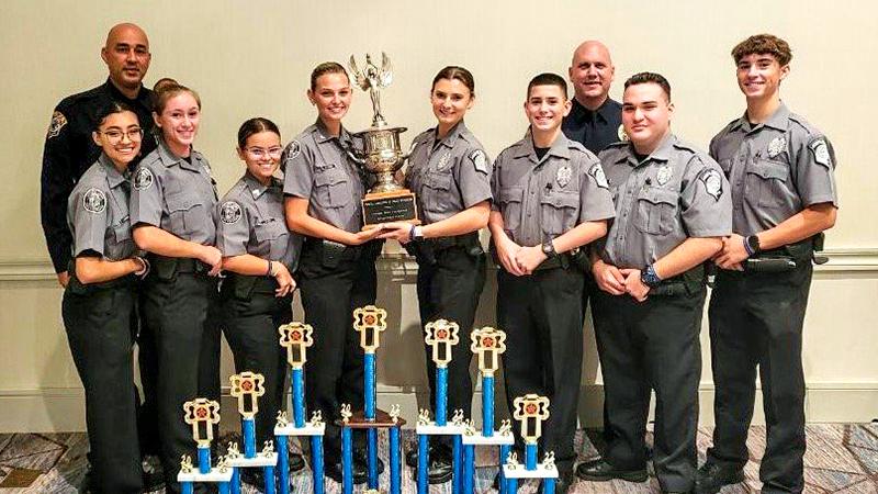 Coconut Creek Police Explorers Win State Competition