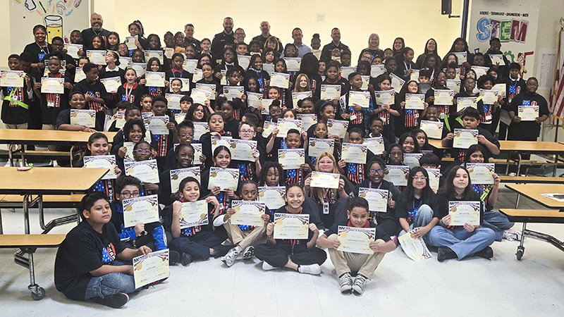 Liberty Elementary School Holds D.A.R.E. Graduation Ceremony