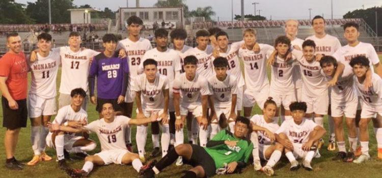 Monarch High School Boys Soccer Begins Season With Key District Win