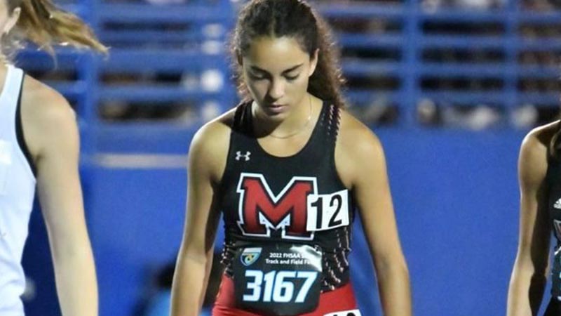 Gianna Potenzano Sets School Record in State Championship For Monarch