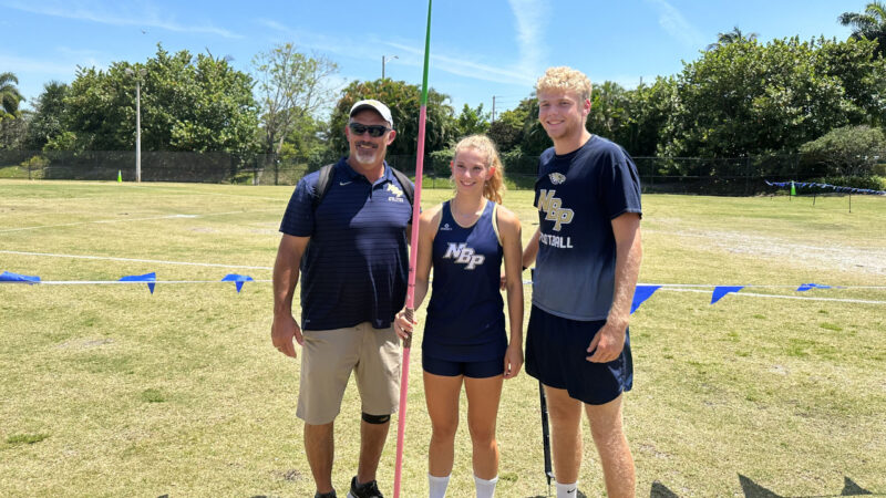 NBP’s Alexa Schwartz Finishes 2nd in State Championship in javelin; 4 More Eagles Compete